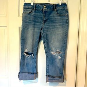 American Eagle Super Stretch Artist Crop           Size 16 Regular Low Rise